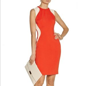 Stella McCartney orange/nude dress